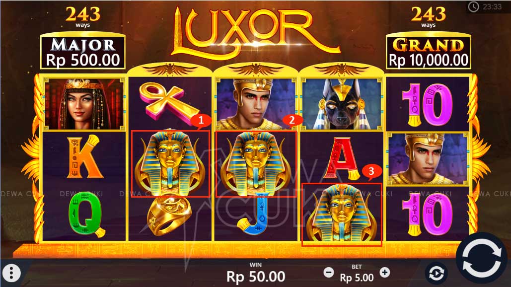 bonus game luxor