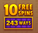 free spin 243 ways